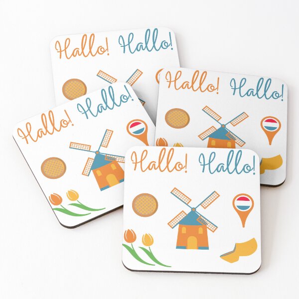 Item preview, Sticker sheet Vacation, Netherlands, tulip, wooden shoes, windmills designed and sold by Tammystribe.