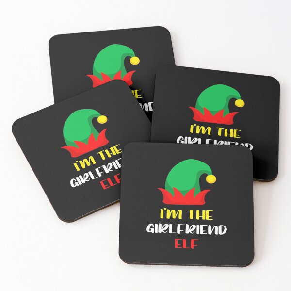 Item preview, Matching Family Funny I'm The Girlfriend Elf Christmas designed and sold by BELASKRI STORE.