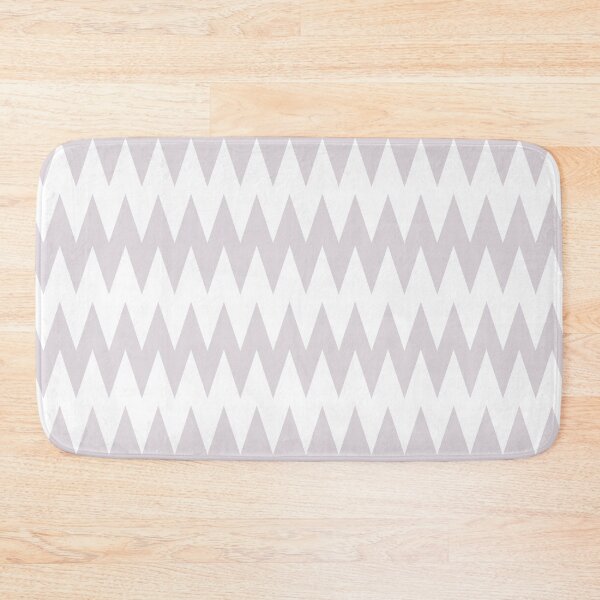 Item preview, Pale Purple and White Zig Zag Stripe Pattern Pairs Sherwin Williams 2022 Popular Color Lite Lavender SW 6554 designed and sold by ColorOfTheYears.