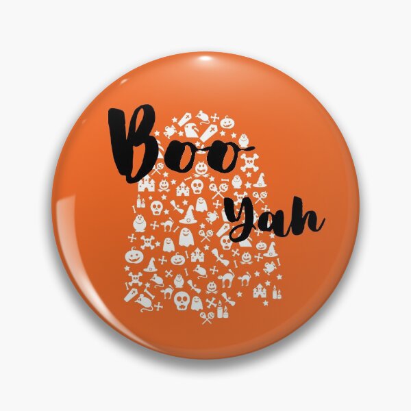 Item preview, Halloween Ghost - Boo Yah - Cute Halloween designed and sold by DesignByLeo.