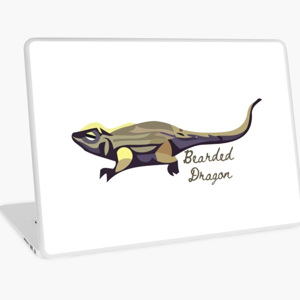 Bearded Dragon-Colorful Bearded Dragon-Bearded Dragon Lover Laptop Skin