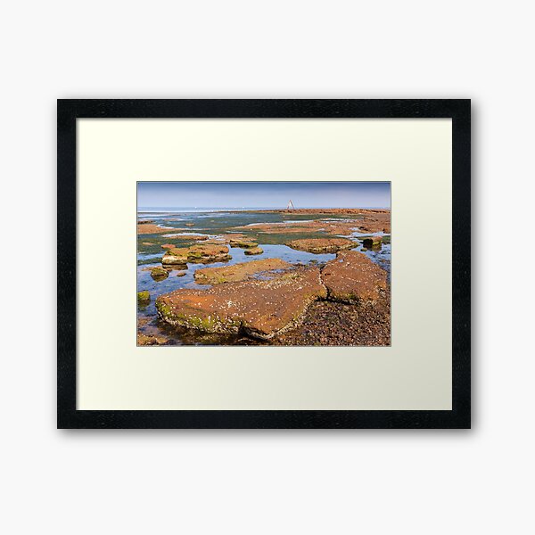 Low Tide - Rickett's Point Framed Art Print