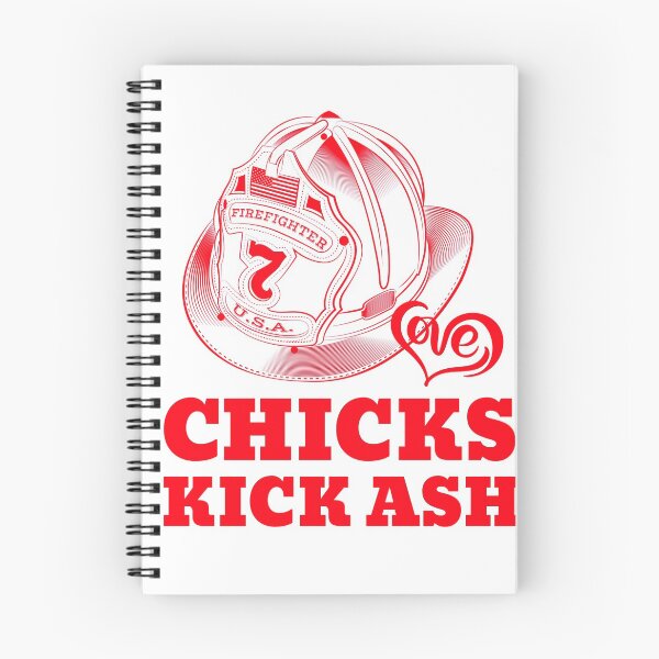 Item preview, Firefighter Chick Kick Ash, Women firefighter , Gift for mom or girlfriend  designed and sold by varalee87.