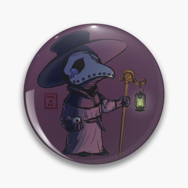 Item preview, cute sad plague doctor designed and sold by DingHuArt.