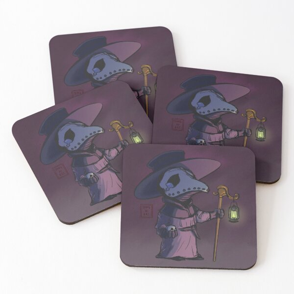 Item preview, cute sad plague doctor designed and sold by DingHuArt.