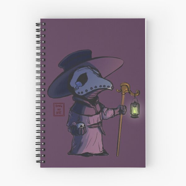 Item preview, cute sad plague doctor designed and sold by DingHuArt.