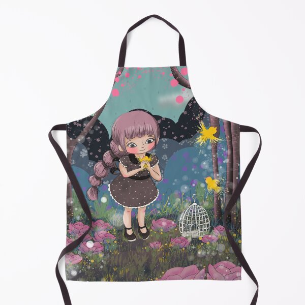 Item preview, The girl with the birds designed and sold by fanny offre.