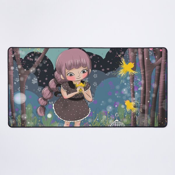 Item preview, The girl with the birds designed and sold by fanny offre.
