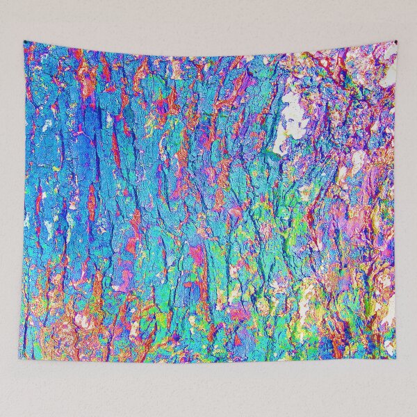 Item preview, The pattern of the tree bark in digital style arrangment. designed and sold by Trianglegreen.