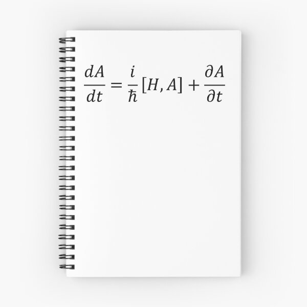 Item preview, Heisenberg equation of motion, quantum mechanics and physics designed and sold by NoetherSym.