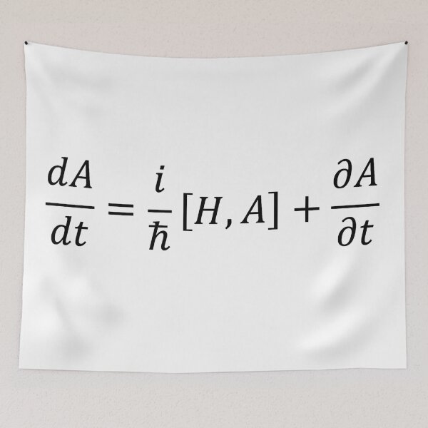 Item preview, Heisenberg equation of motion, quantum mechanics and physics designed and sold by NoetherSym.