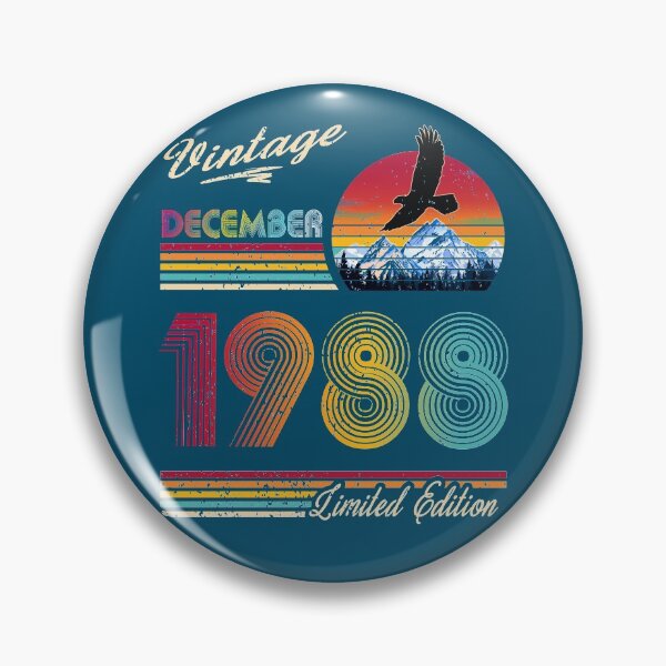 Artikelvorschau, Dezember 1988 Geburtstag entworfen und verkauft von GreenSplash.