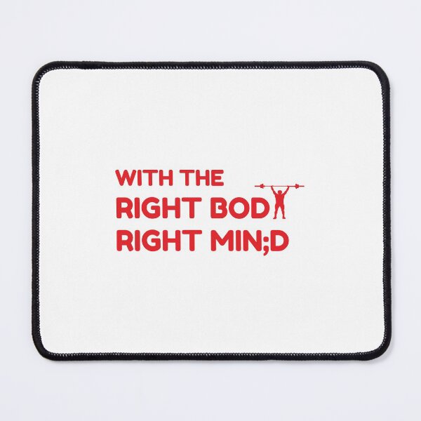 Item preview, With the right body right mind designed and sold by amee _artshop.