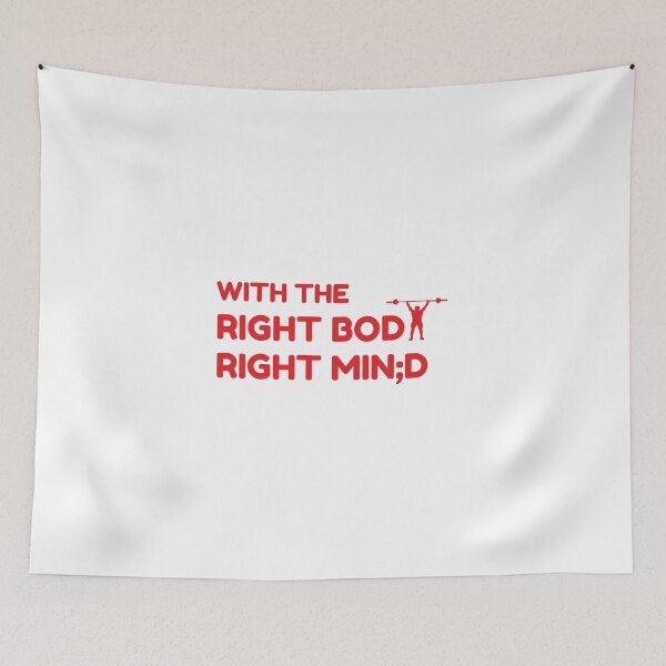 Item preview, With the right body right mind designed and sold by amee _artshop.