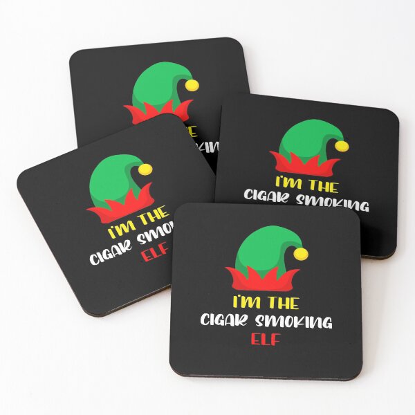 Item preview, Funny Matching Family I'm The Cigar Smoking Elf Christmas designed and sold by BELASKRI STORE.