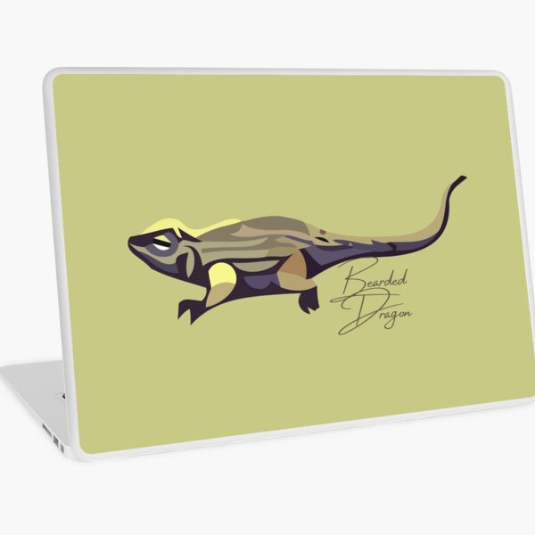 Colorful Bearded Dragon-Bearded Dragon Lover Laptop Skin