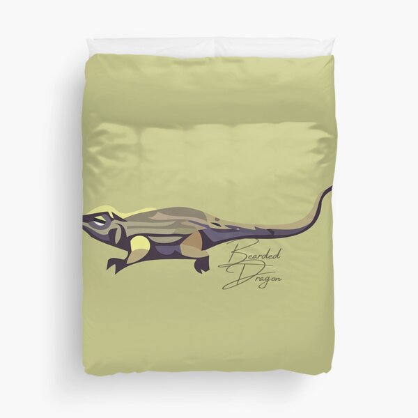 Colorful Bearded Dragon-Bearded Dragon Lover Duvet Cover