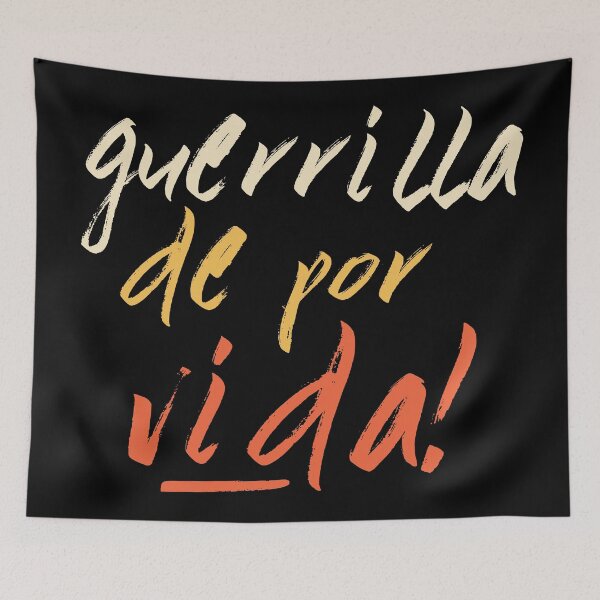 Item preview, Guerrilla De Por Vida! Guerrilla For Life! designed and sold by Legit Hooligan.