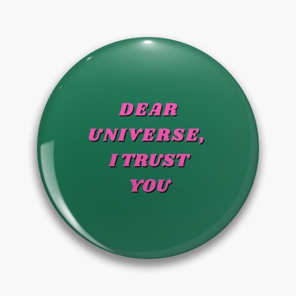 Item preview, Dear Universe I Trust You, Inspirational, Motivational, Universe, Magic, Manifest designed and sold by Magic Love Art Print.