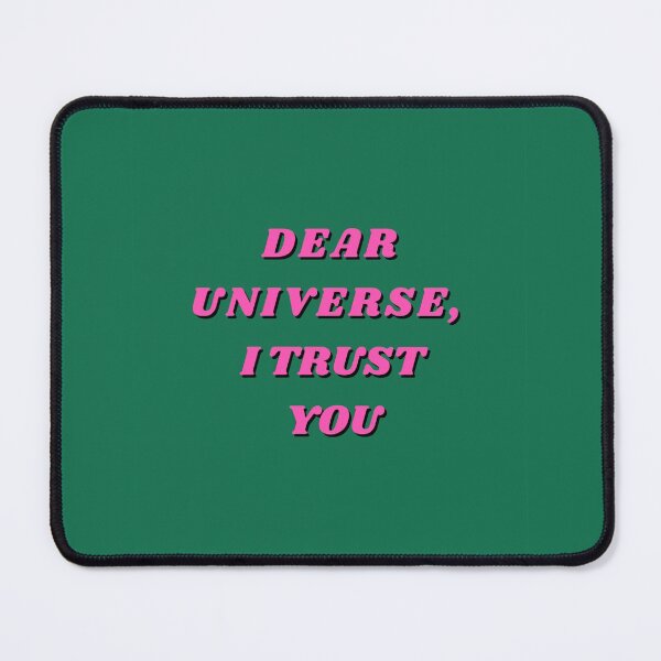 Item preview, Dear Universe I Trust You, Inspirational, Motivational, Universe, Magic, Manifest designed and sold by Magic Love Art Print.