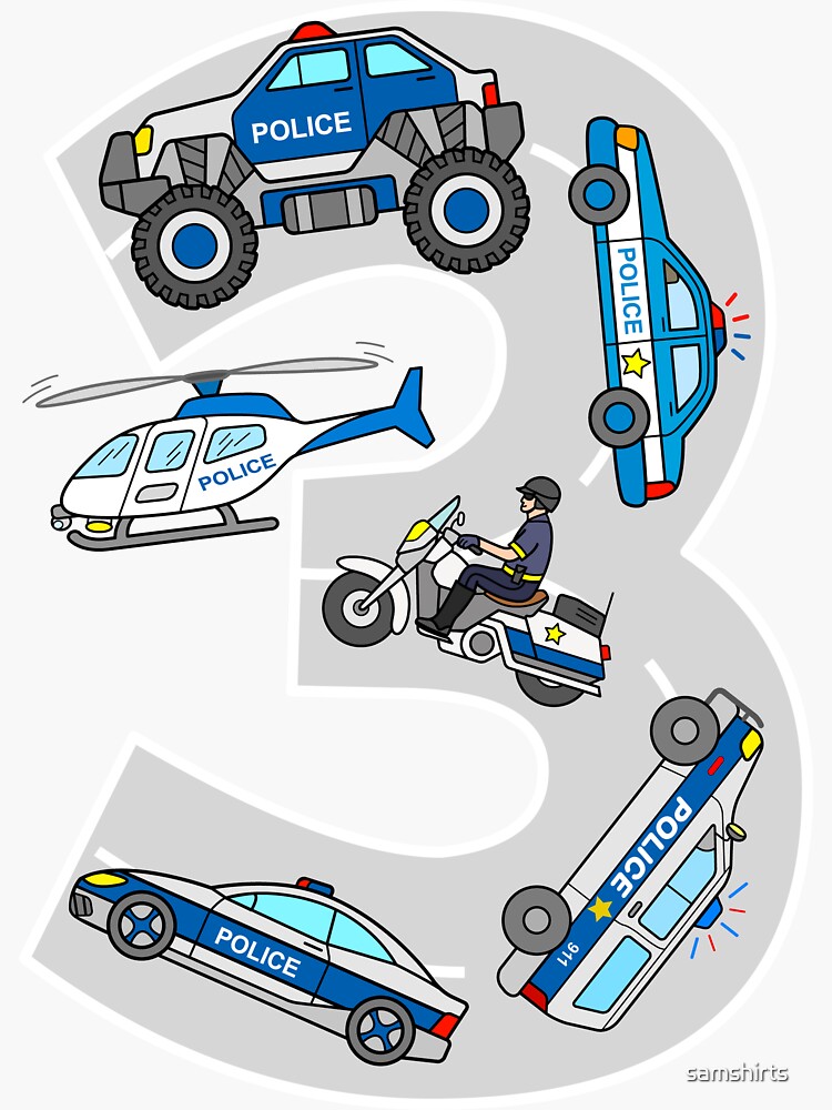 Police Car vector illustration template for many purpose. Drawing lesson  for children. Vector illustration 27460031 Vector Art at Vecteezy