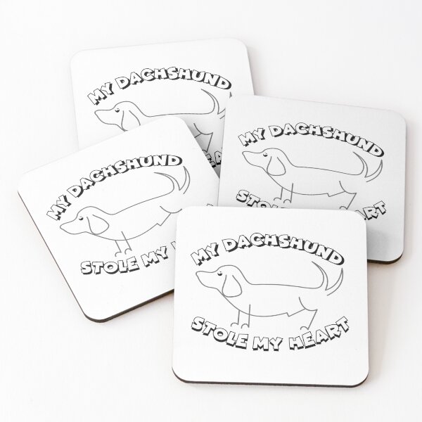 Item preview, Dog - My Dachshund stole my heart designed and sold by veronicajorge.