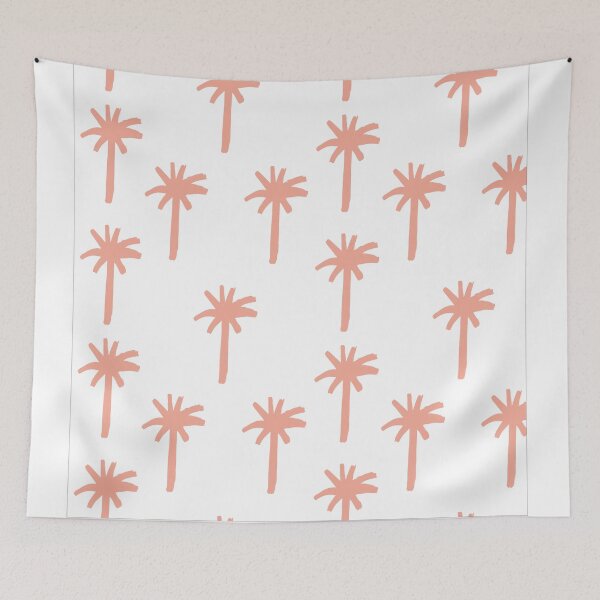 Item preview, Palm tree pink pattern designed and sold by Gabba Delgado.