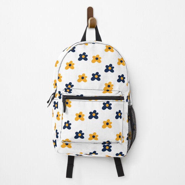 Item preview, Navy and Yellow Tyler Flowers designed and sold by bold-concepts.