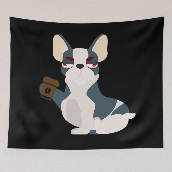 Item preview, Funny Coffeeholic Chihuahua Dog designed and sold by TH3--DESIGNER.