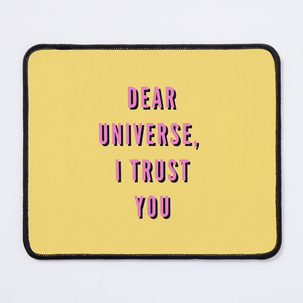 Item preview, Dear Universe I Trust You, Inspirational, Motivational, Universe, Magic, Manifest designed and sold by Magic Love Art Print.