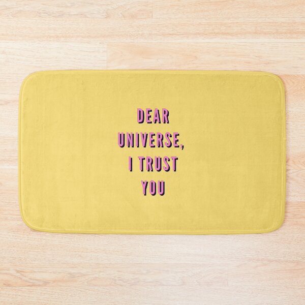 Item preview, Dear Universe I Trust You, Inspirational, Motivational, Universe, Magic, Manifest designed and sold by Magic Love Art Print.