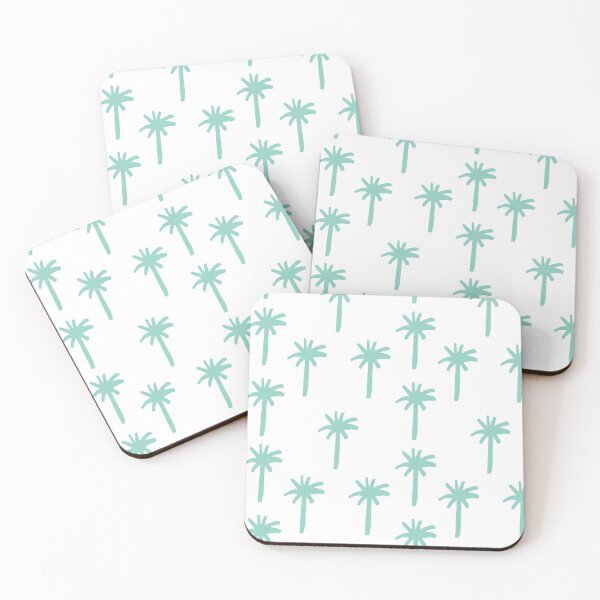 Item preview, Palm tree pattern blue designed and sold by Gabba Delgado.