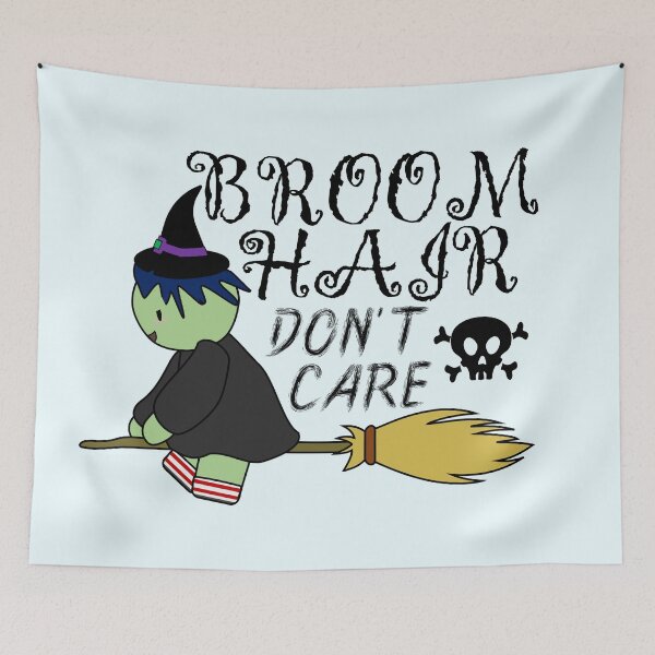 Item preview, Broom Hair; Don't Care | Halloween Witches (Light) designed and sold by the-krisney-way.