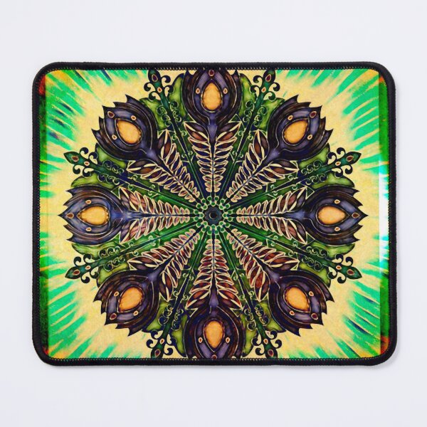 Item preview, Mandala 04 BIG dark green designed and sold by extramuros-cf.