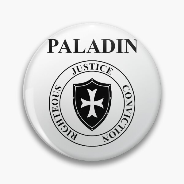 Item preview, Paladin Fantasy RPG Class Holy Shield  designed and sold by Agema Apparel.
