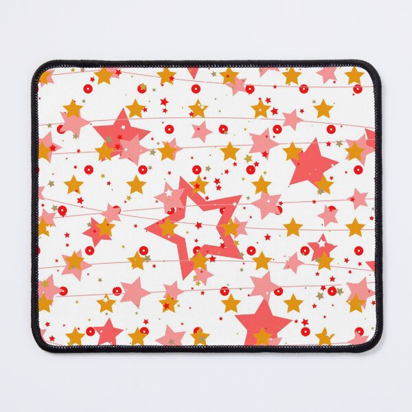 Item preview, Patrón de estrella roja y dorada designed and sold by nerobi.