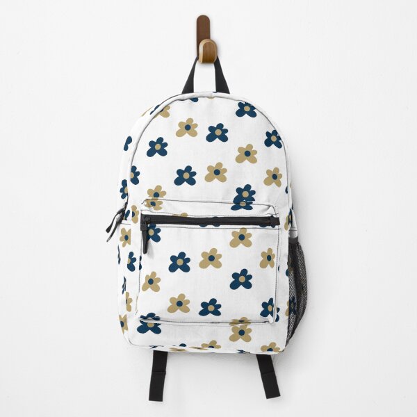 Item preview, Navy and Gold Tyler Flowers designed and sold by bold-concepts.