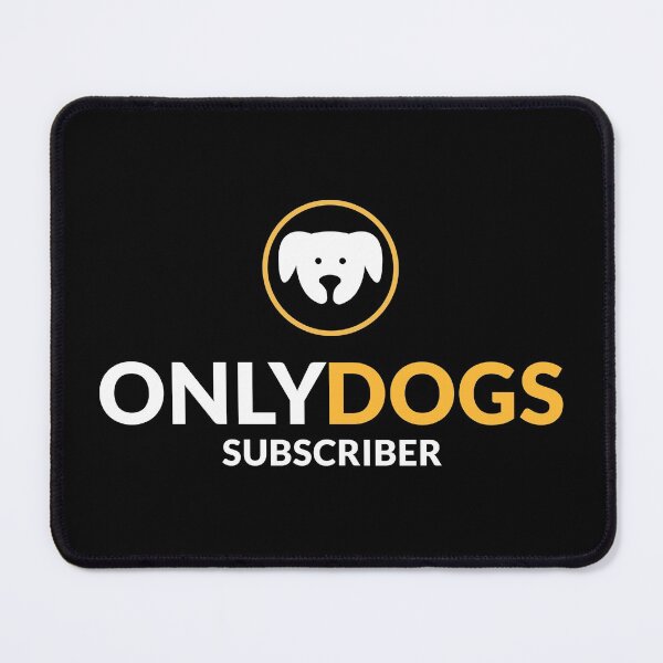 Item preview, Onlydogs Subscriber designed and sold by Anuragwk.