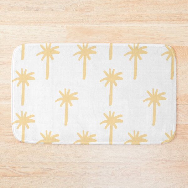 Item preview, Palm tree pattern yellow  designed and sold by Gabba Delgado.
