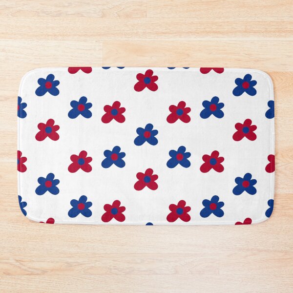 Item preview, Blue and Red Tyler Flowers designed and sold by bold-concepts.