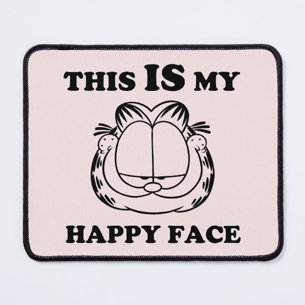 Item preview, Garfield - This is My Happy Face designed and sold by SimoneKebler.