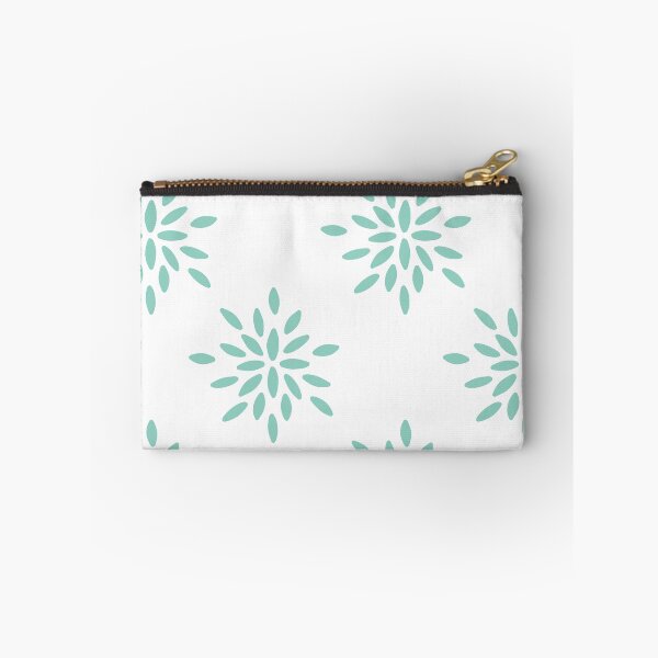 Item preview, Geometric flower blue pattern designed and sold by Gabba Delgado.