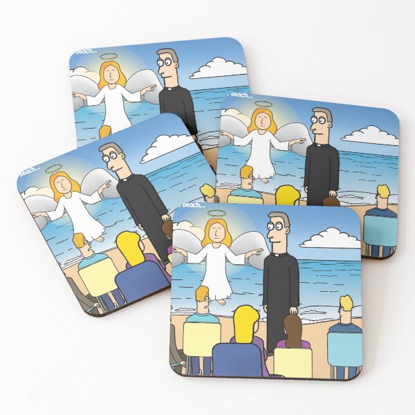 Item preview, Church on the beach designed and sold by Fitnessandyoga.