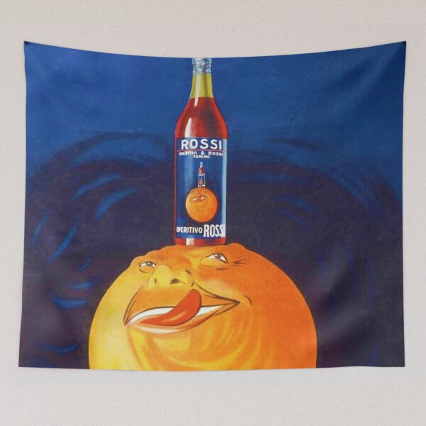 Item preview, 1930's Vintage Blue Aperitivo Rossi Aperitif Alcoholic Beverages Advertising Poster designed and sold by Jéanpaul  Ferro.