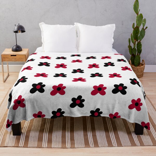Item preview, Black and Red Tyler Flowers designed and sold by bold-concepts.