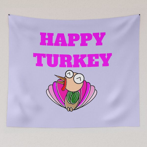 Item preview, HAPPY TURKEY designed and sold by EnjoyArtWorld.