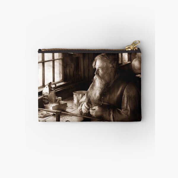Item preview, Trade - Tin Smith - Making toys for Children - BW designed and sold by Mike Savad Photography.