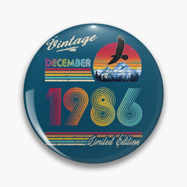 Artikelvorschau, Dezember 1986 Geburtstag entworfen und verkauft von GreenSplash.