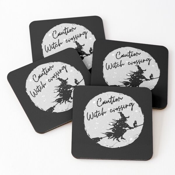 Item preview, Caution! Witch Crossing - Halloween is coming  designed and sold by DorothyWorld.