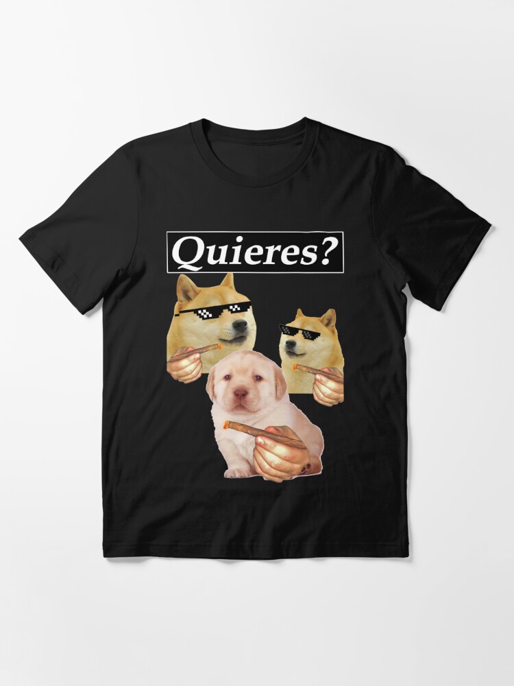 Cute Golden Retriever And Shiba Inudog Puppy Quieres Meme Funny Meme